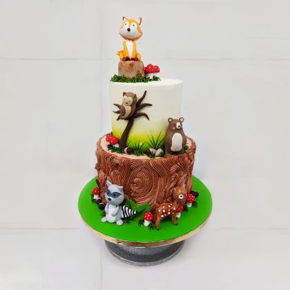 2- Tier Jungle Cake