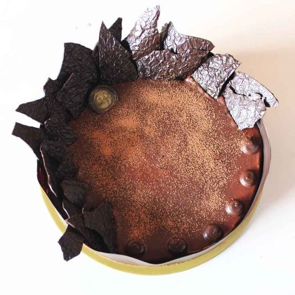 Crusty Brownie Gateaux